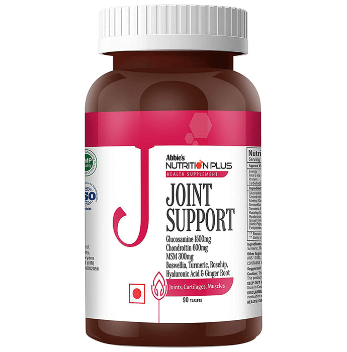 Abbie's Nutrition Plus Health Supplement Joint Support Tablet
bottle of 90 tablets