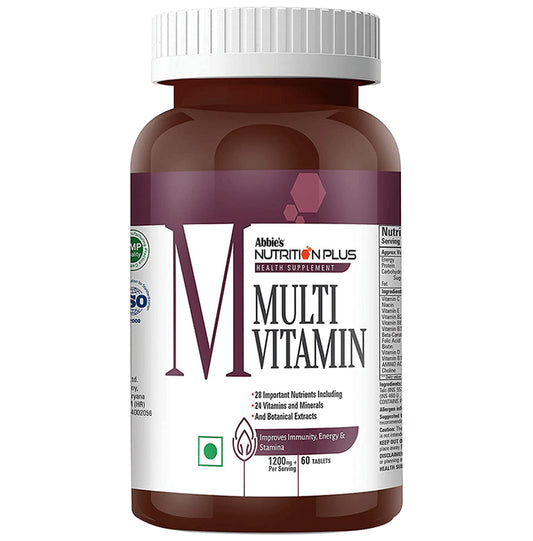Abbie's Nutrition Plus Health Supplements Multivitamins Tablet
bottle of 60 tablets
