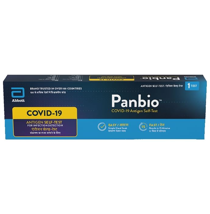 Abbott Panbio Covid 19 Antigen Self Test Kit
box of 1 Self Test Kit