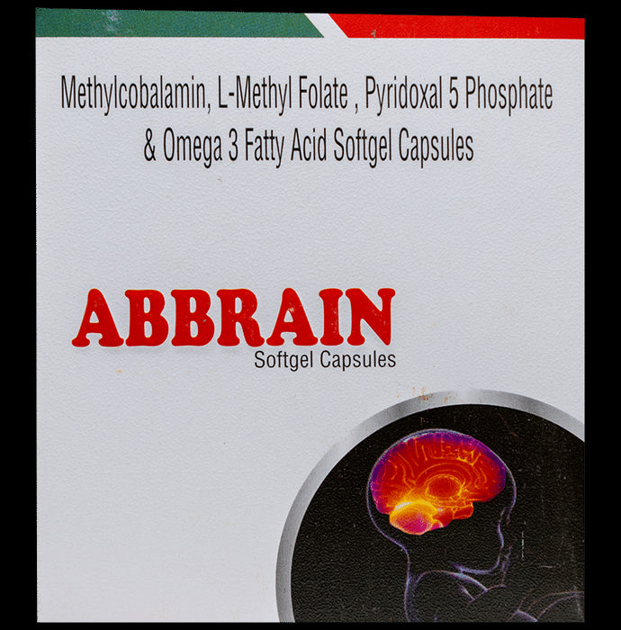 Abbrain Softgel Capsule
strip of 10 soft gelatin capsules