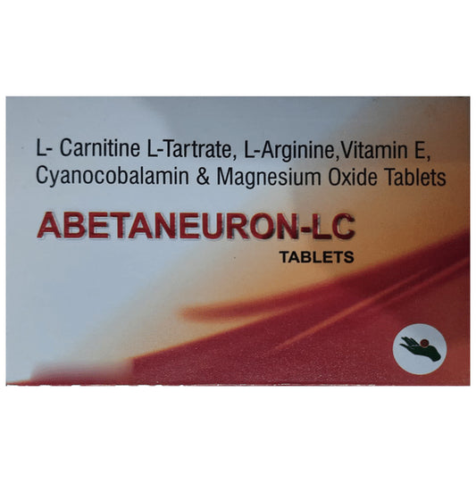 Abetaneuron-LC Tablet
strip of 10 tablets