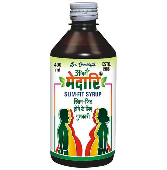 Abhay Medari Slim-Fit Syrup | For Weight Management
bottle of 400 ml Syrup