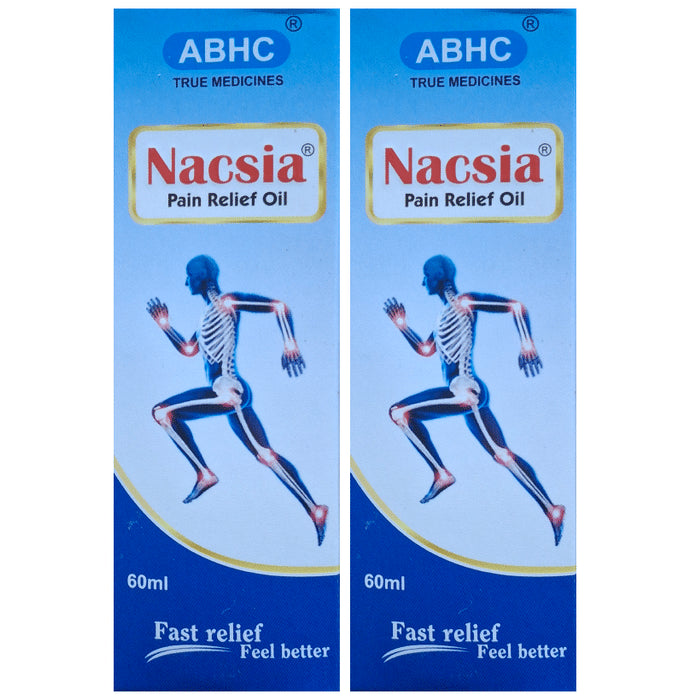 ABHC Nacsia Pain Relief Oil
bottle of 60 ml Oil