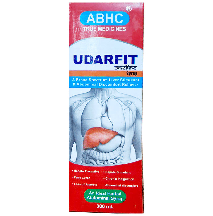 ABHC Udrafit Syrup
bottle of 300 ml Syrup