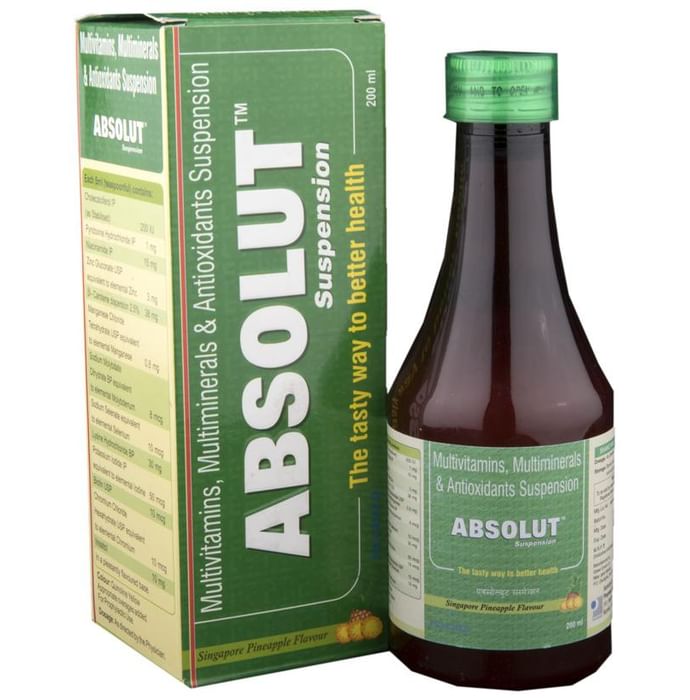 Absolut Suspension Pineapple
bottle of 200 ml Oral Suspension