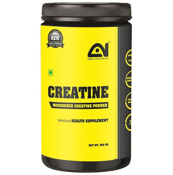 Absolute Nutrition Creatine Powder
jar of 300 gm Powder