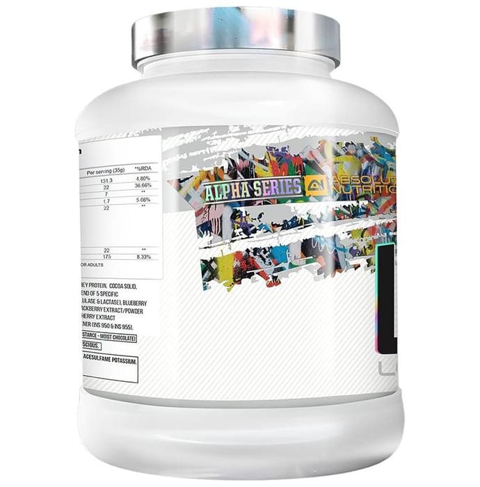 Absolute Nutrition Legender Whey Protein Powder Choco
jar of 2 kg Powder