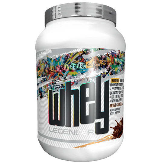 Absolute Nutrition Legender Whey Protein Powder Moist Chocolate
jar of 1 kg Powder