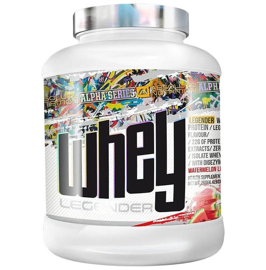 Absolute Nutrition Legender Whey Protein Powder Watermelon
jar of 2 kg Powder