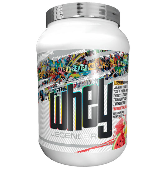 Absolute Nutrition Legender Whey Protein Powder Watermelon Lime
jar of 1 kg Powder