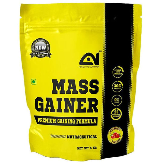 Absolute Nutrition Mass Gainer Strawberry
packet of 5 kg Powder