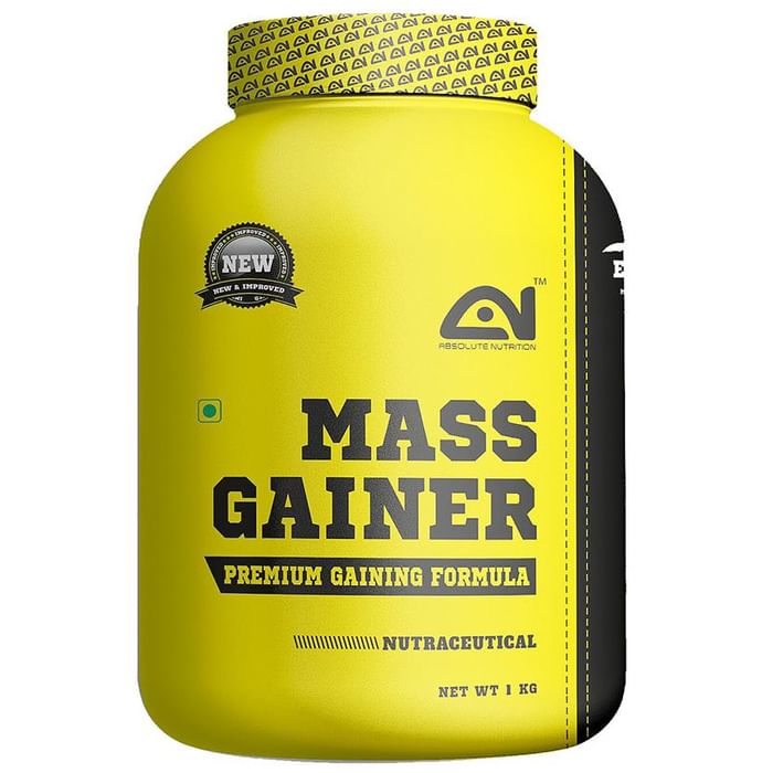 Absolute Nutrition Mass Gainer Vanilla
jar of 1 kg Powder