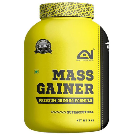 Absolute Nutrition Mass Gainer Vanilla
jar of 3 kg Powder