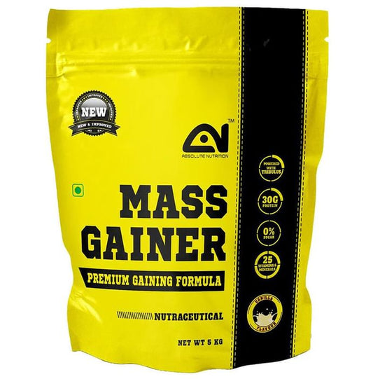 Absolute Nutrition Mass Gainer Vanilla
packet of 5 kg Powder