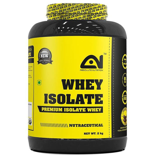 Absolute Nutrition Whey Isolate Cafe Mocha
jar of 2 kg Powder