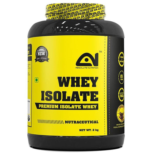 Absolute Nutrition Whey Isolate Chocolate
jar of 2 kg Powder