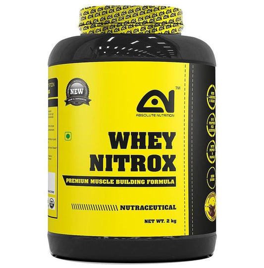 Absolute Nutrition Whey Nitrox Chocolate
jar of 2 kg Powder
