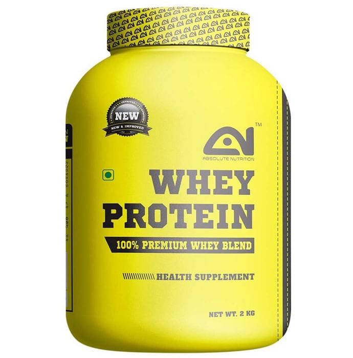 Absolute Nutrition Whey Protein French Vanilla
jar of 2 kg Powder