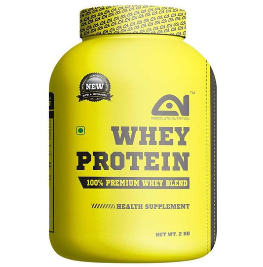 Absolute Nutrition Whey Protein French Vanilla
jar of 2 kg Powder