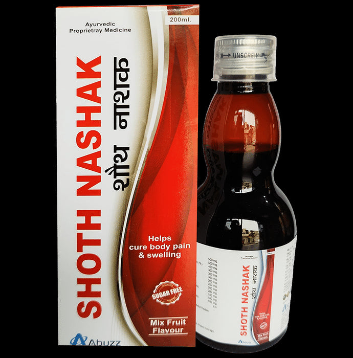 Abuzz's Shoth Nashak Syrup Mix Fruit Sugar Free
bottle of 200 ml Syrup