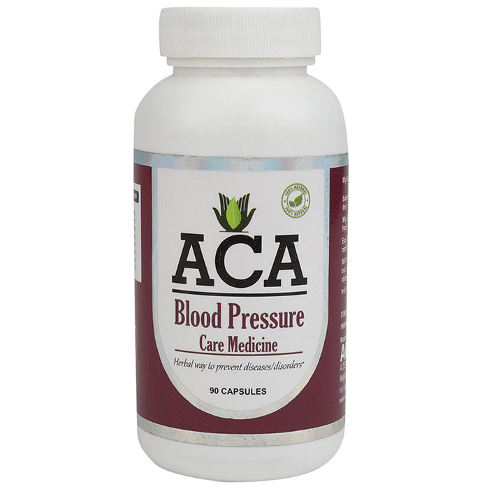 ACA Blood Pressure Care Medicine
bottle of 90 capsules