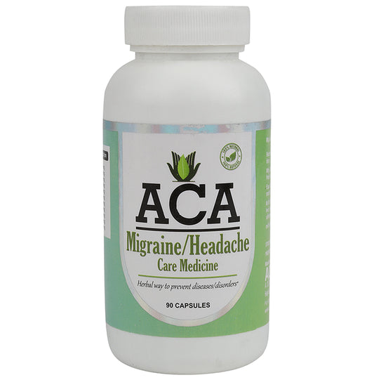 ACA Migraine/Headache Care Medicine
bottle of 90 capsules