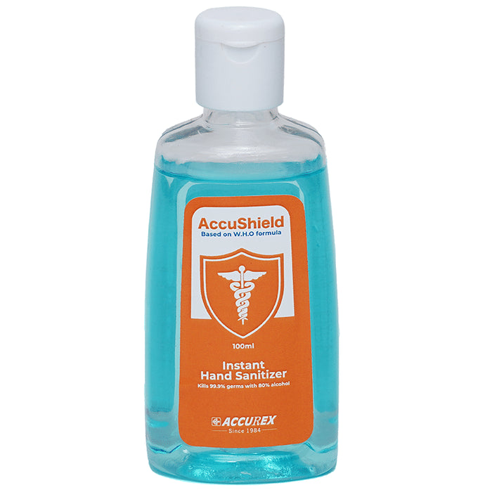Accu Shield Instant Hand Sanitizer
bottle of 100 ml Sanitizer