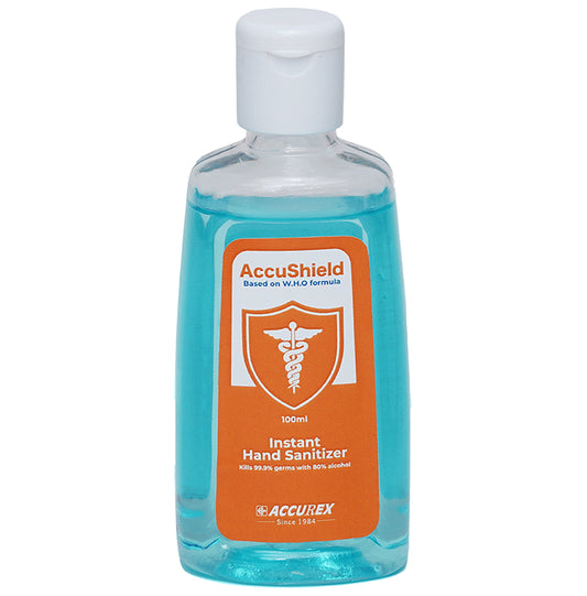 Accu Shield Instant Hand Sanitizer
bottle of 100 ml Sanitizer