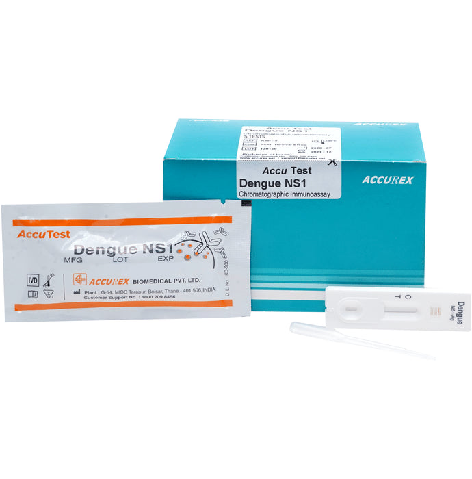Accu Test Dengue NS1 Test Kit
box of 5 Test Kits
