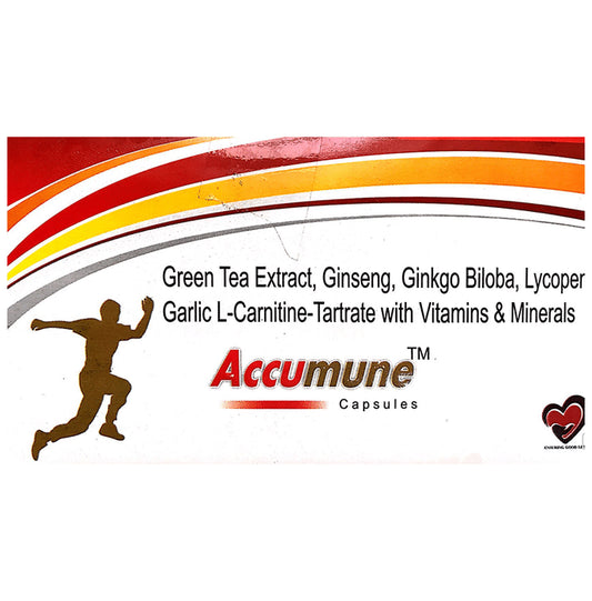 Accumune Capsule
strip of 10 capsules