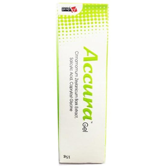 Accura Gel
tube of 15 gm Gel