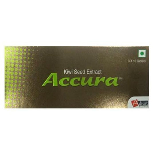Accura Tablet
strip of 10 tablets