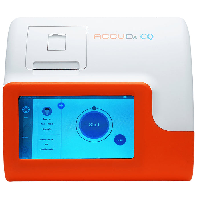 Accurex AccuDx CQ Near Patient Critical Care Quantitative Analyzer
box of 1 Unit