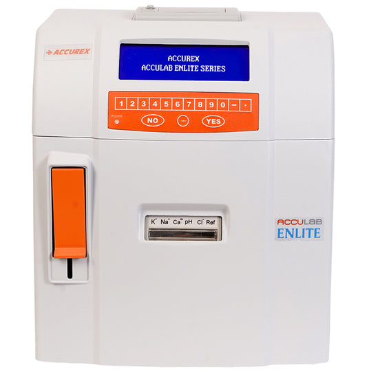 Accurex Acculab Enlite Automated Electrolyte Analyzer
box of 1 Unit