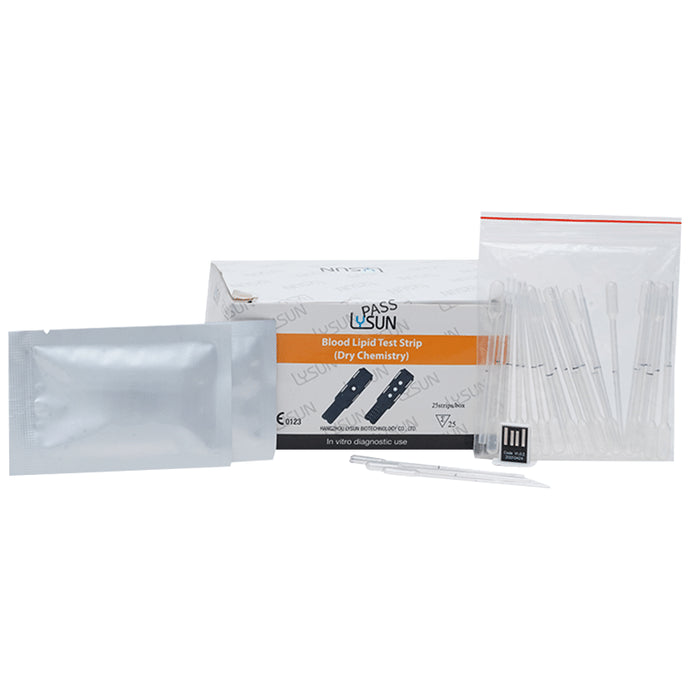 Accurex MLA-1 Lipid Analyzer Test Strip
box of 25 Test Strips