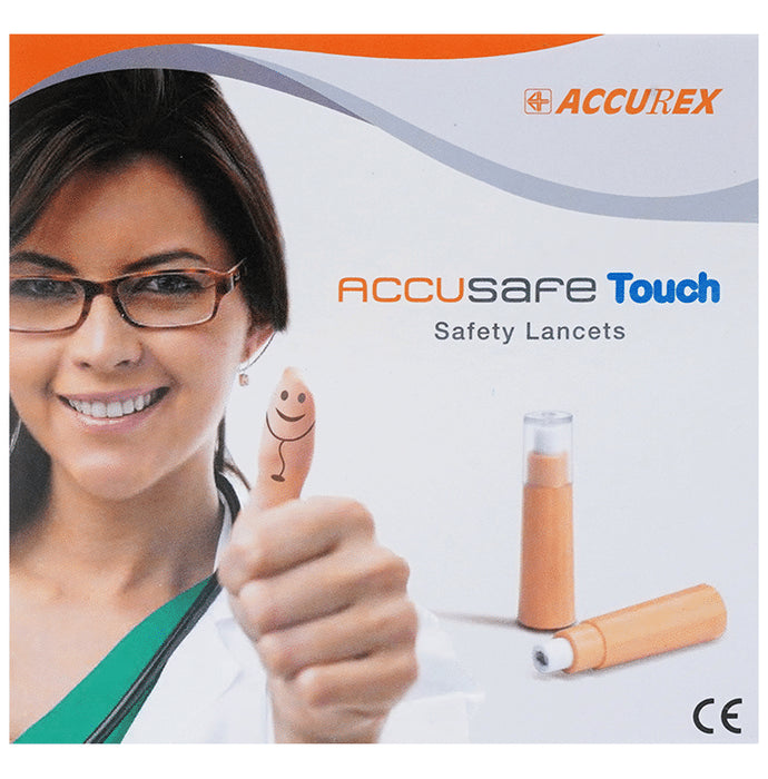 Accurex Safety Lancets
box of 100 lancets