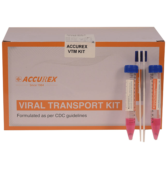 Accurex Viral Transport Kit
box of 50 Test Kits