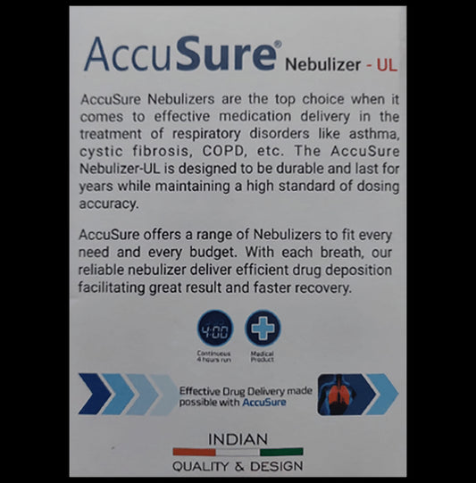 AccuSure Nebulizer-UL
box of 1 Unit