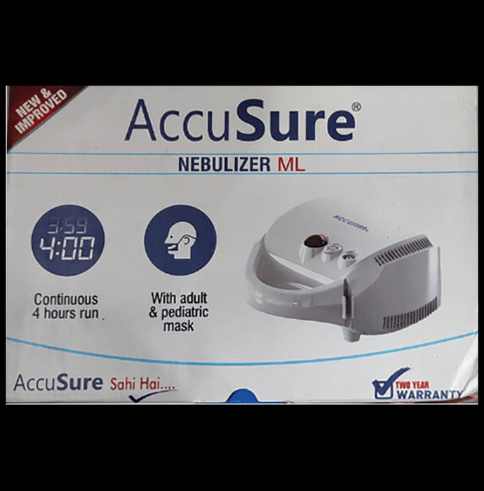 AccuSure New & Improved Nebulizer ML
box of 1 Unit