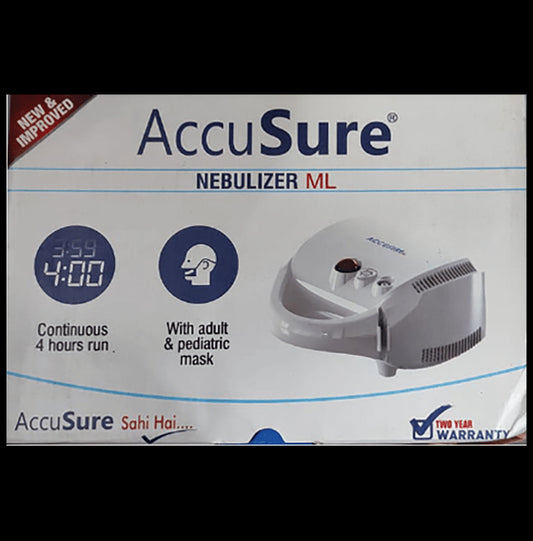AccuSure New & Improved Nebulizer ML
box of 1 Unit