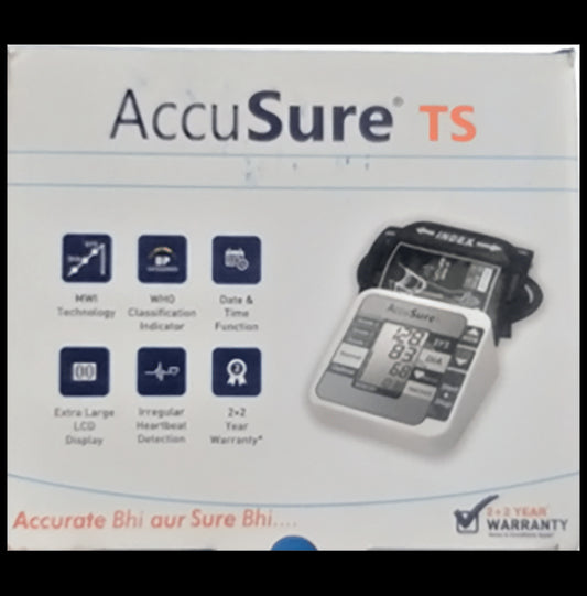 AccuSure TS Automatic Blood Pressure Monitoring System
box of 1 Unit