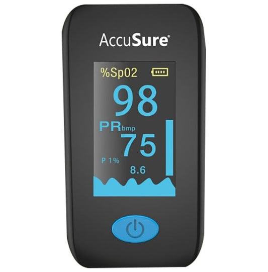 AccuSure YK011 Fingertip Pulse Oximeter
box of 1 Unit
