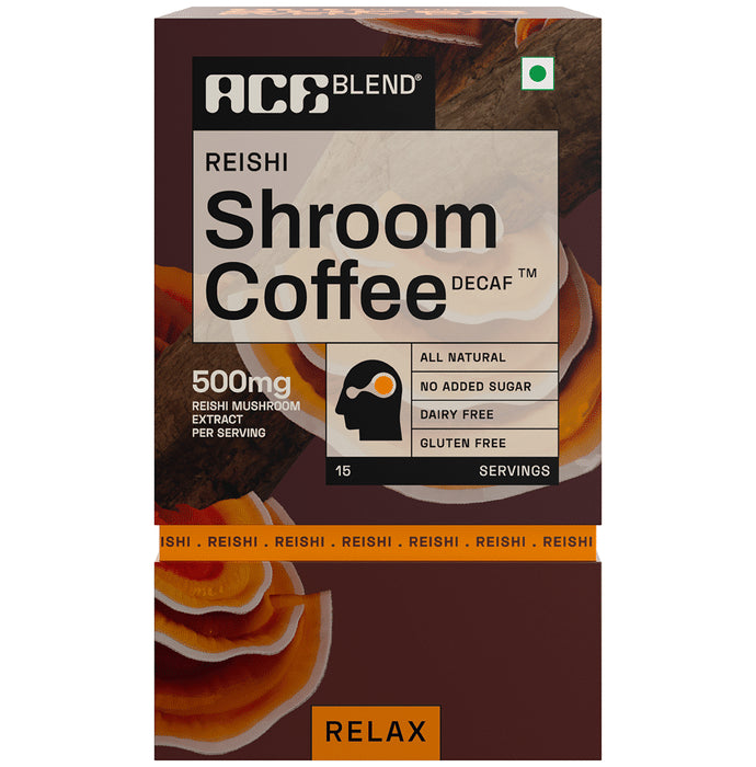Ace Blend Reishi Shroom Coffee Sachet
box of 15 Sachets