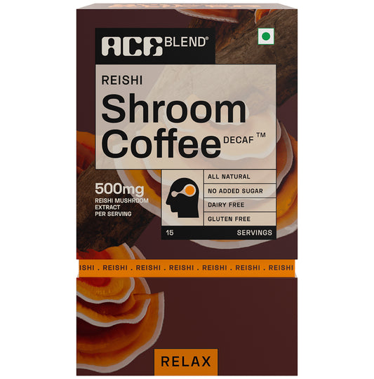 Ace Blend Reishi Shroom Coffee Sachet
box of 15 Sachets
