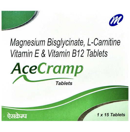 Acecramp Tablet
strip of 15 tablets