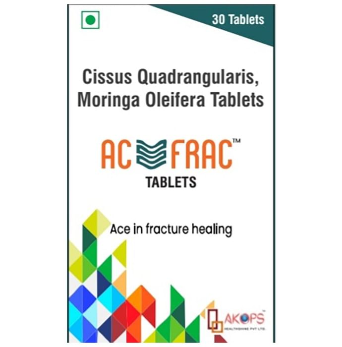 Acefrac Tablet
bottle of 30 tablets