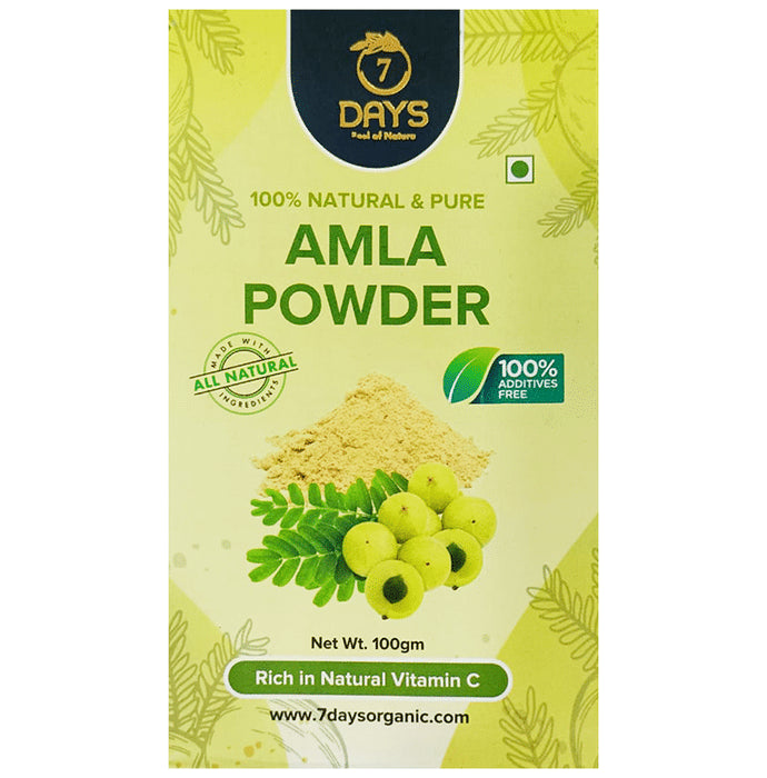 7Days Amla Powder
packet of 100 gm Powder