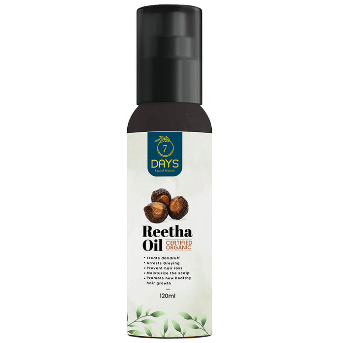 7Days Reetha Oil
bottle of 120 ml Oil