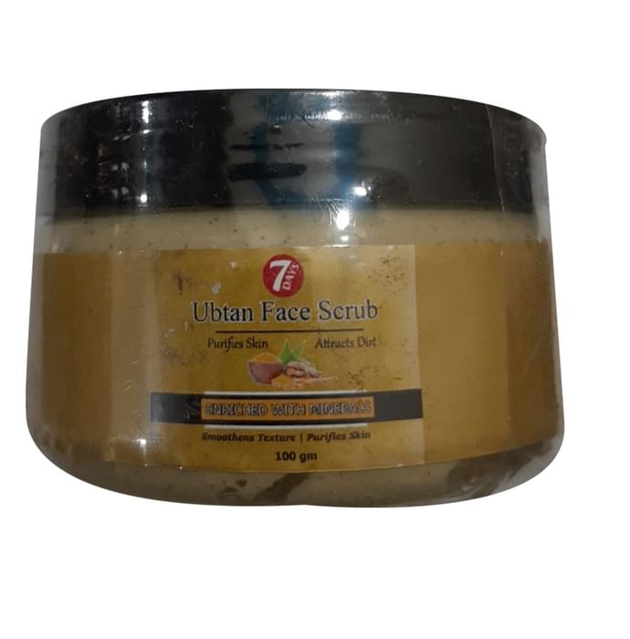 7Days Ubtan Face Scrub
jar of 100 gm Scrub