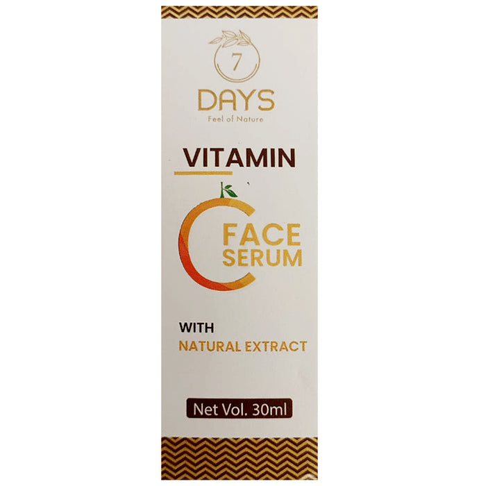 7Days Vitamin C Face Serum
bottle of 30 ml Serum